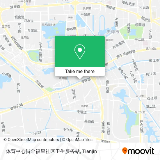 体育中心街金福里社区卫生服务站 map