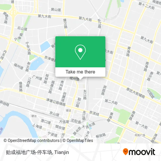 贻成福地广场-停车场 map