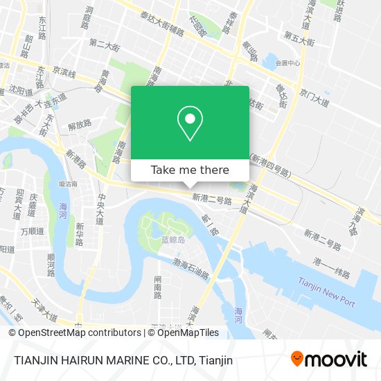 TIANJIN HAIRUN MARINE CO., LTD map