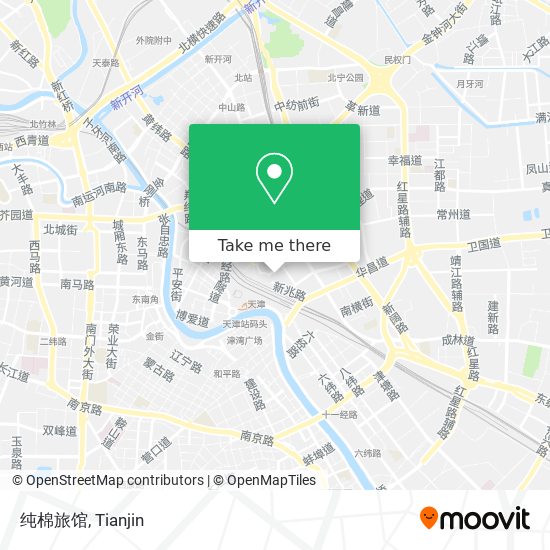 纯棉旅馆 map