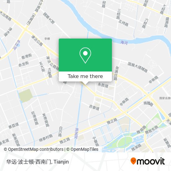 华远·波士顿-西南门 map