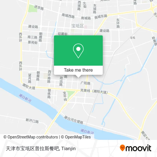 天津市宝坻区普拉斯餐吧 map