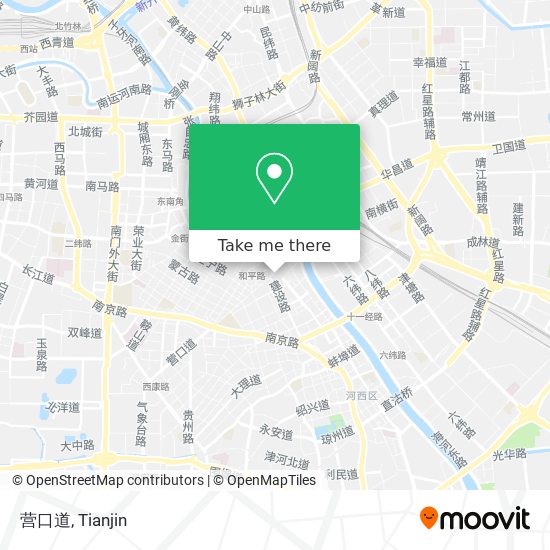 营口道 map