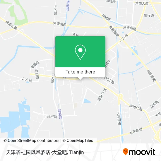 天津碧桂园凤凰酒店-大堂吧 map