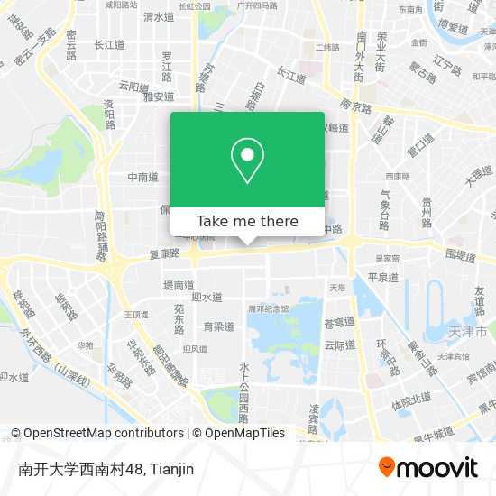 南开大学西南村48 map