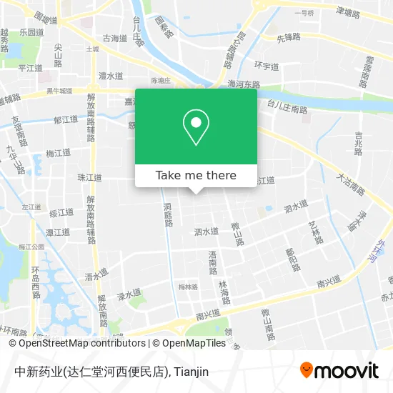 中新药业(达仁堂河西便民店) map