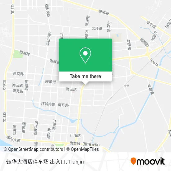 钰华大酒店停车场-出入口 map