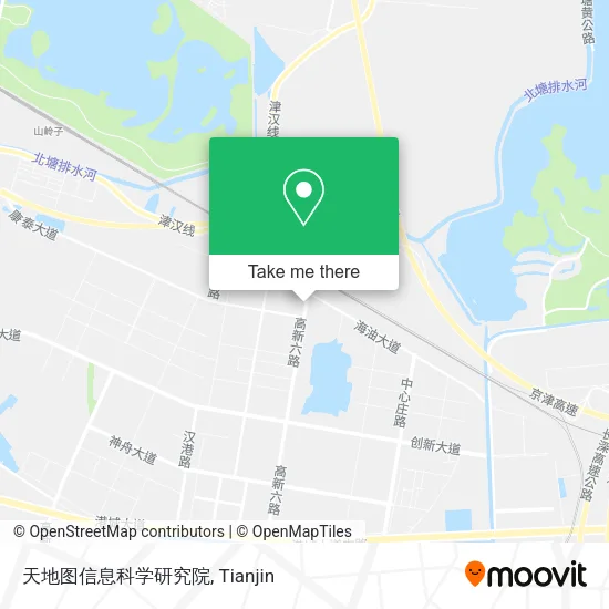 天地图信息科学研究院 map