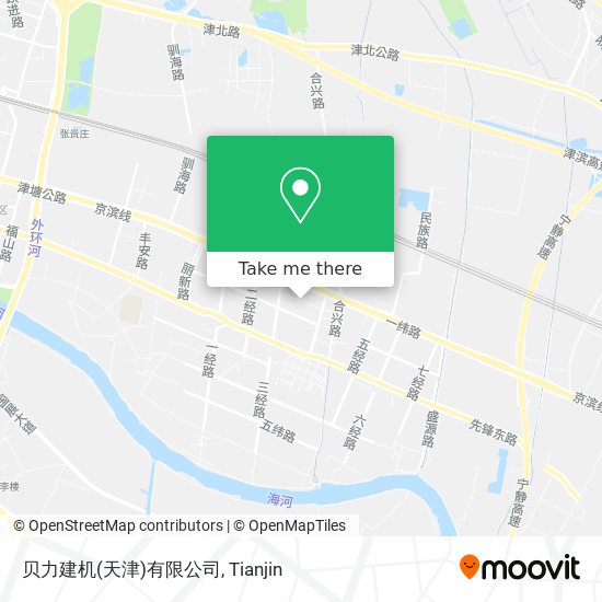 贝力建机(天津)有限公司 map