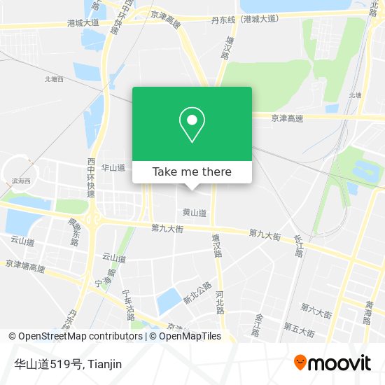 华山道519号 map