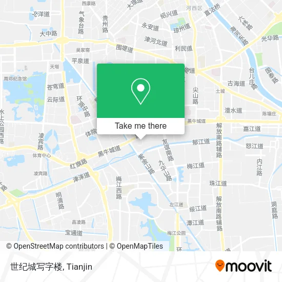 世纪城写字楼 map