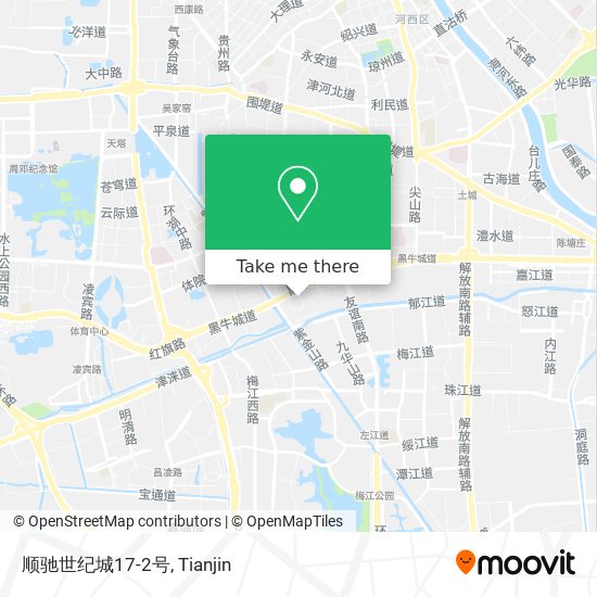 顺驰世纪城17-2号 map