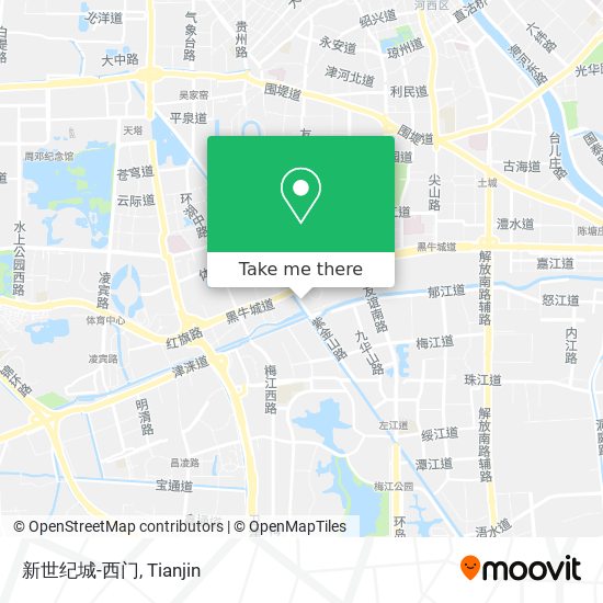新世纪城-西门 map