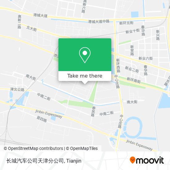 长城汽车公司天津分公司 map