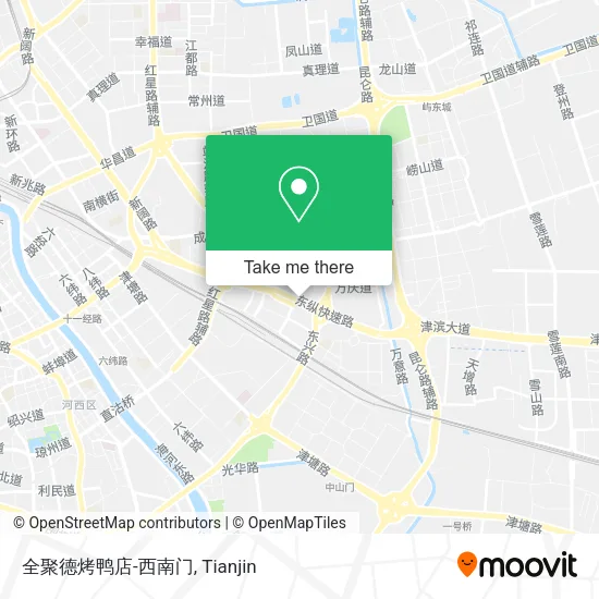 全聚德烤鸭店-西南门 map