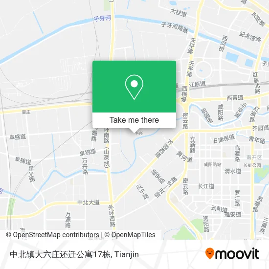 中北镇大六庄还迁公寓17栋 map