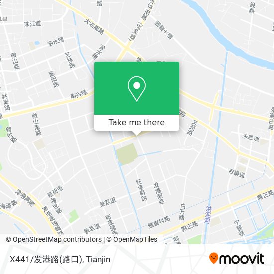 X441/发港路(路口) map