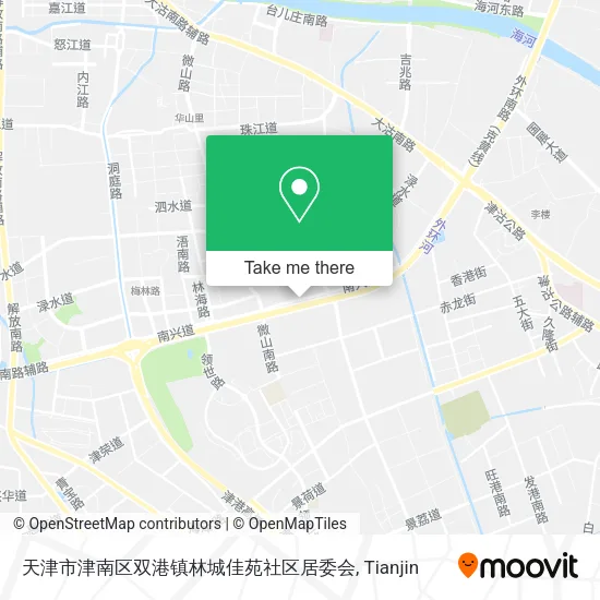 天津市津南区双港镇林城佳苑社区居委会 map