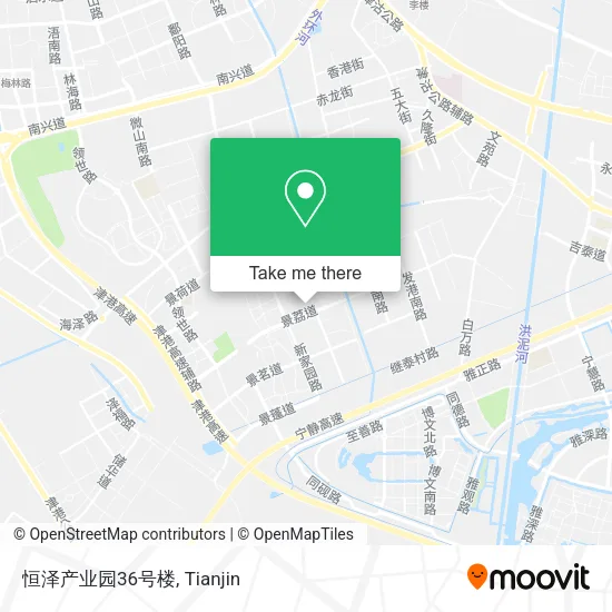 恒泽产业园36号楼 map