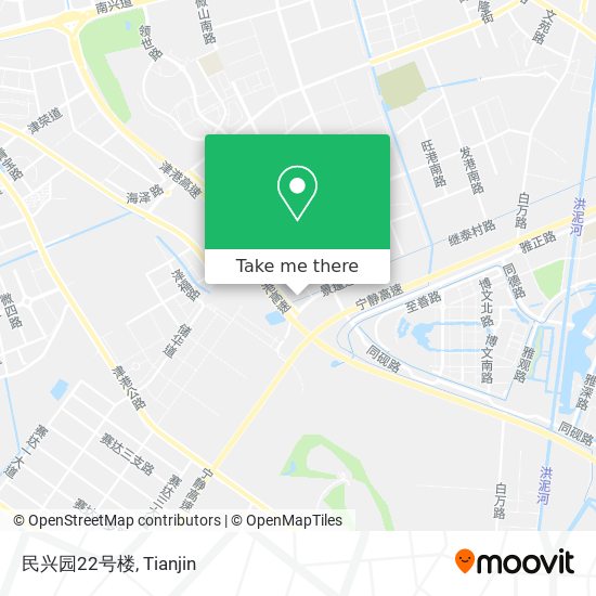 民兴园22号楼 map