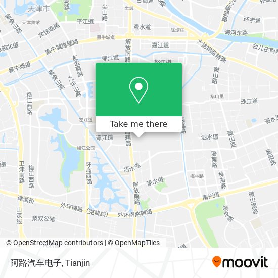 阿路汽车电子 map