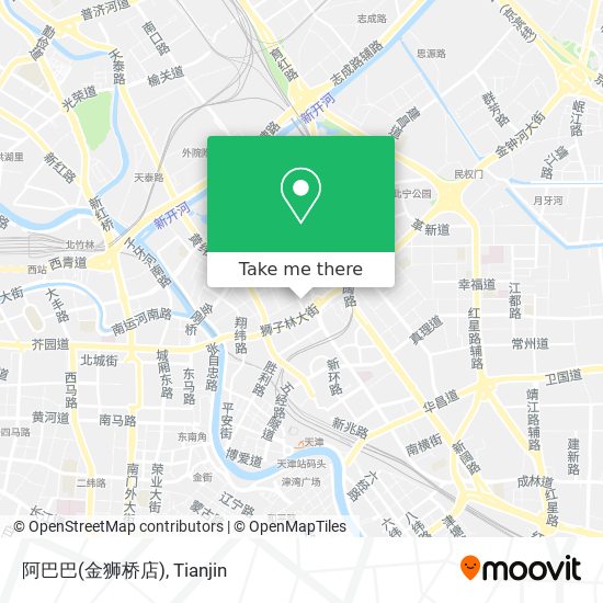 阿巴巴(金狮桥店) map