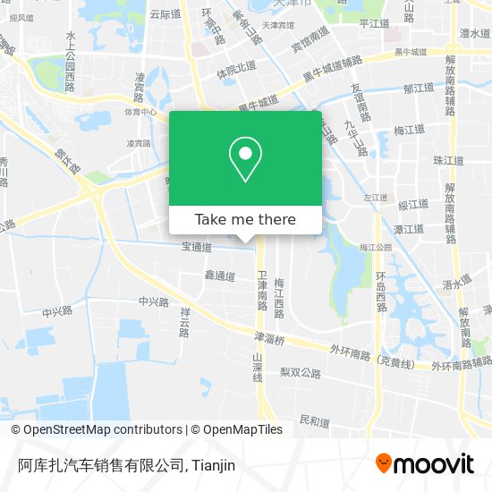 阿库扎汽车销售有限公司 map
