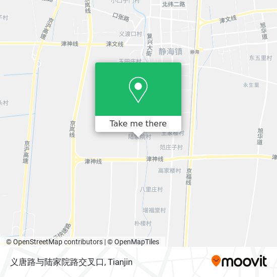 义唐路与陆家院路交叉口 map