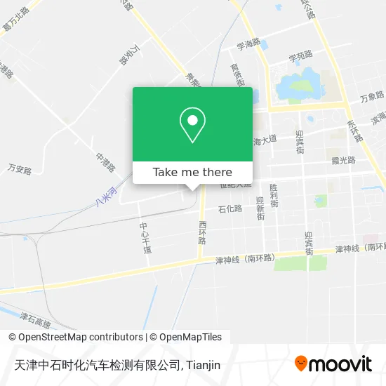 天津中石时化汽车检测有限公司 map