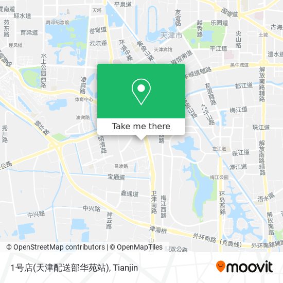 1号店(天津配送部华苑站) map