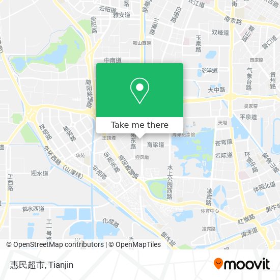 惠民超市 map