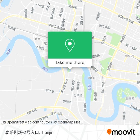 欢乐剧场-2号入口 map