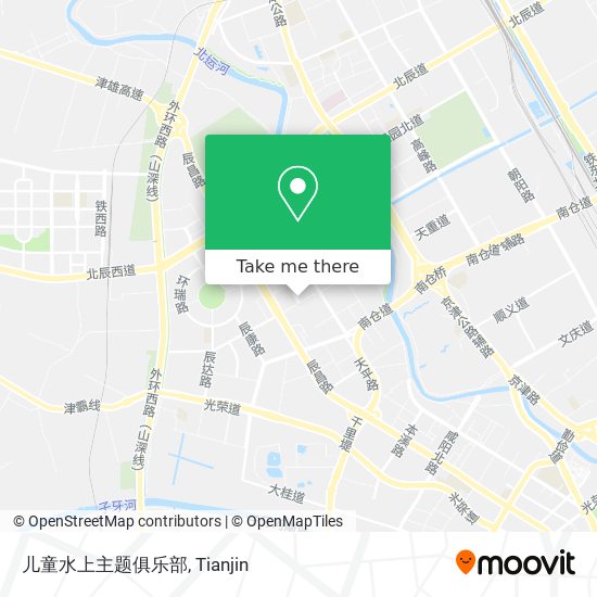 儿童水上主题俱乐部 map