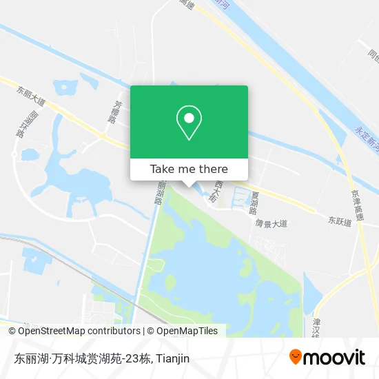 东丽湖·万科城赏湖苑-23栋 map