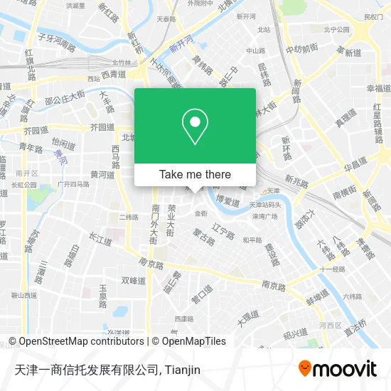 天津一商信托发展有限公司 map