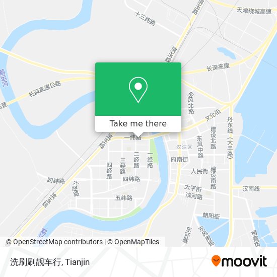 洗刷刷靓车行 map