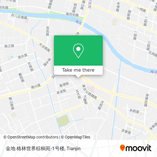 金地·格林世界棕榈苑-1号楼 map