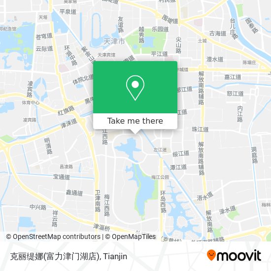 克丽缇娜(富力津门湖店) map