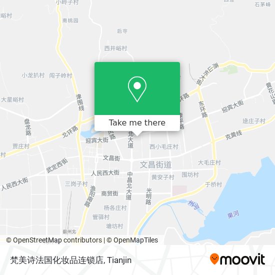 梵美诗法国化妆品连锁店 map