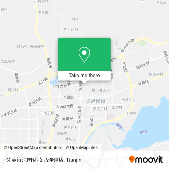 梵美诗法国化妆品连锁店 map
