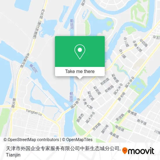 天津市外国企业专家服务有限公司中新生态城分公司 map