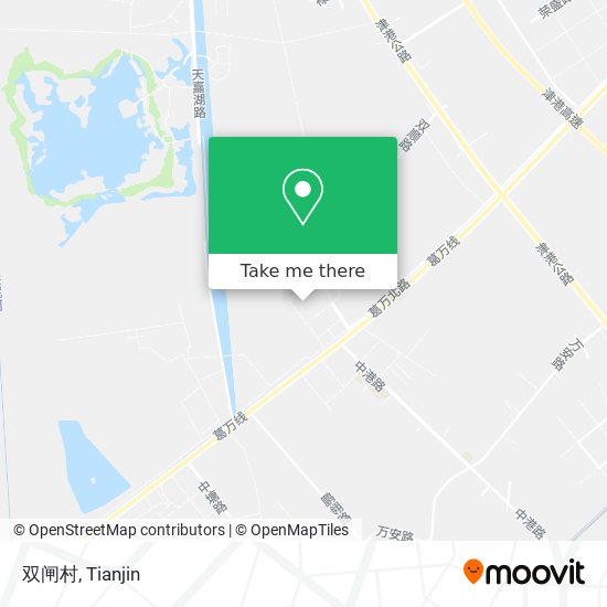 双闸村 map