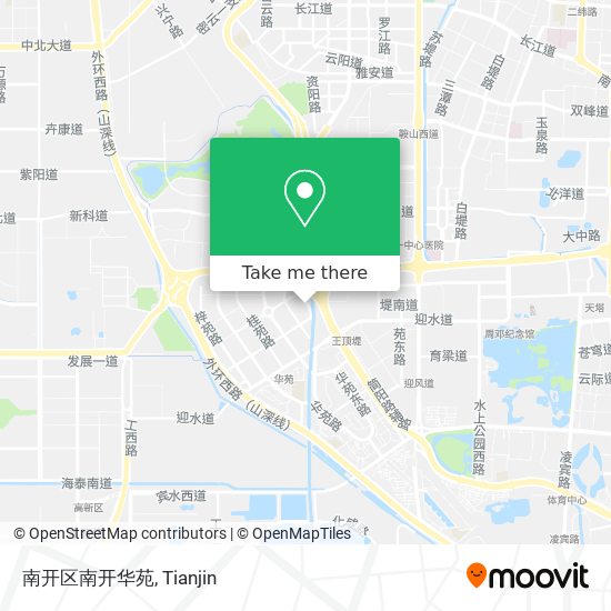 南开区南开华苑 map