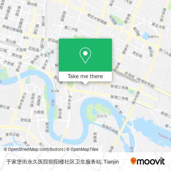 于家堡街永久医院朝阳楼社区卫生服务站 map