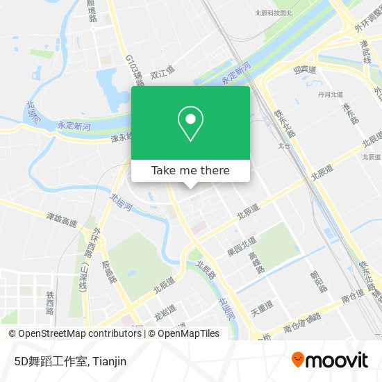 5D舞蹈工作室 map