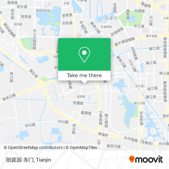 朗庭园-东门 map