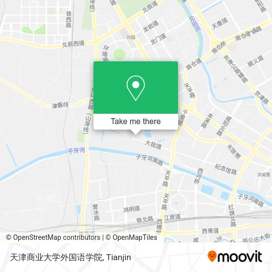 天津商业大学外国语学院 map