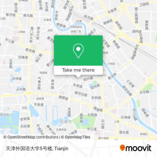 天津外国语大学5号楼 map