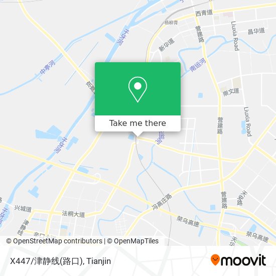 X447/津静线(路口) map