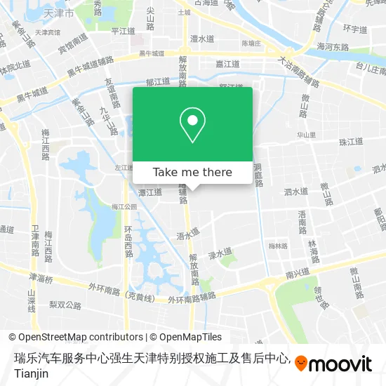 瑞乐汽车服务中心强生天津特别授权施工及售后中心 map
